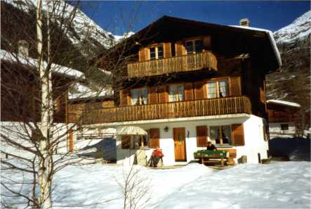 Chalet Wisi im Winter